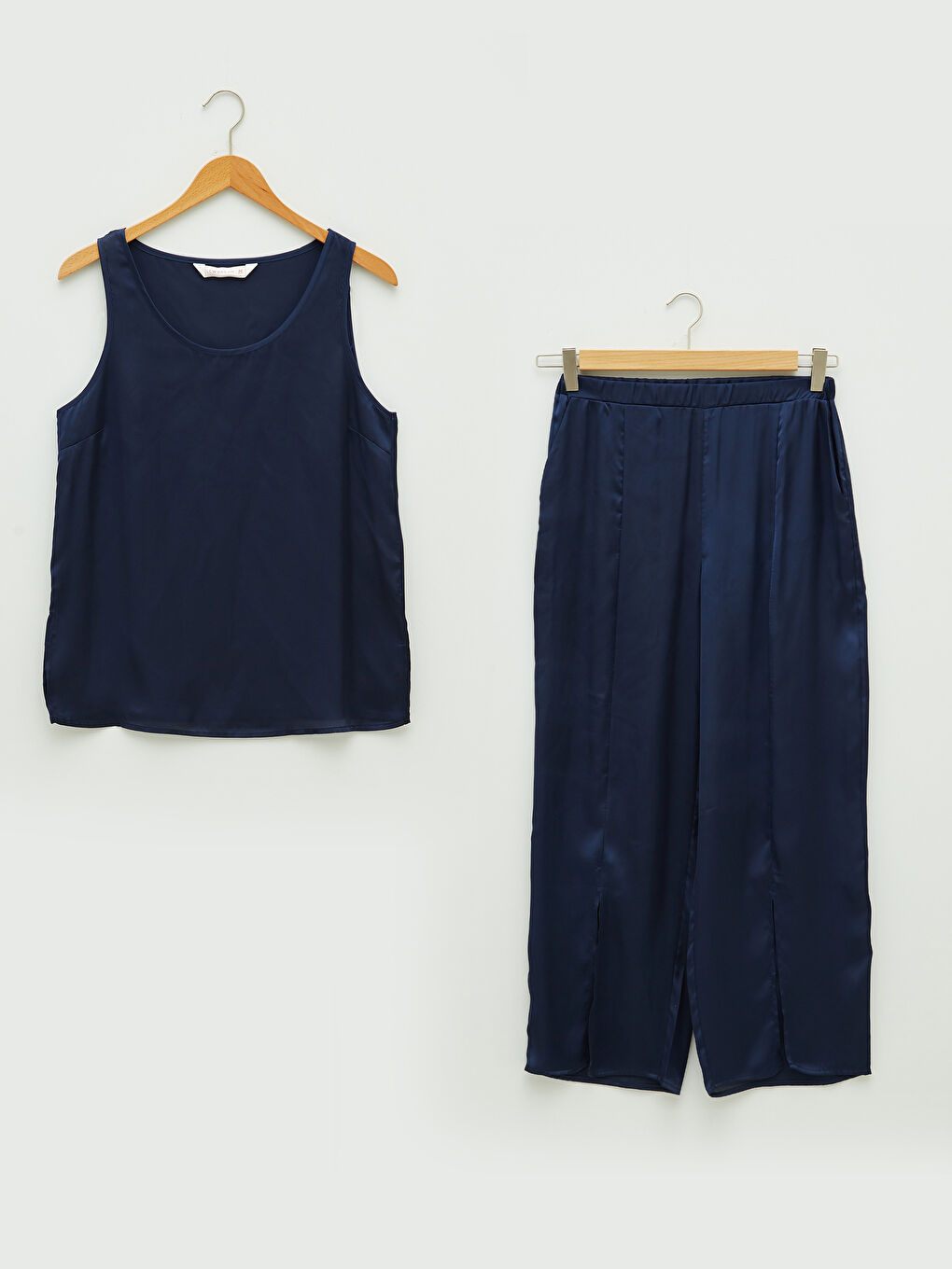 LCW DREAM Für Damen U-Ausschnitt Schlicht Ärmellos Pyjama-Set -W1AD81Z8-HFH
