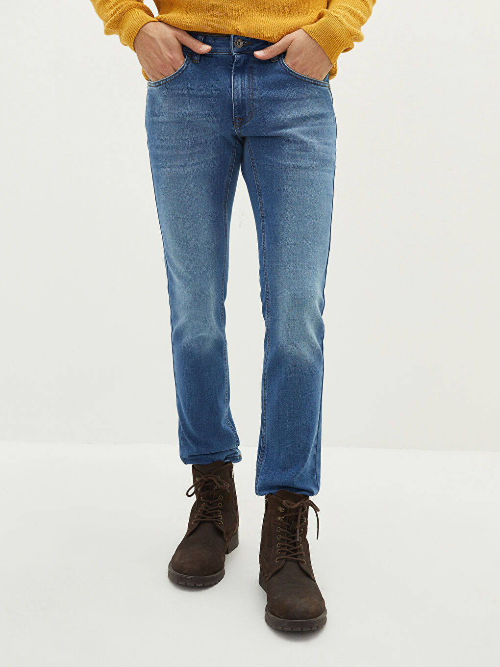 İndigo 750 Slim Fit Erkek Jean Pantolon-3