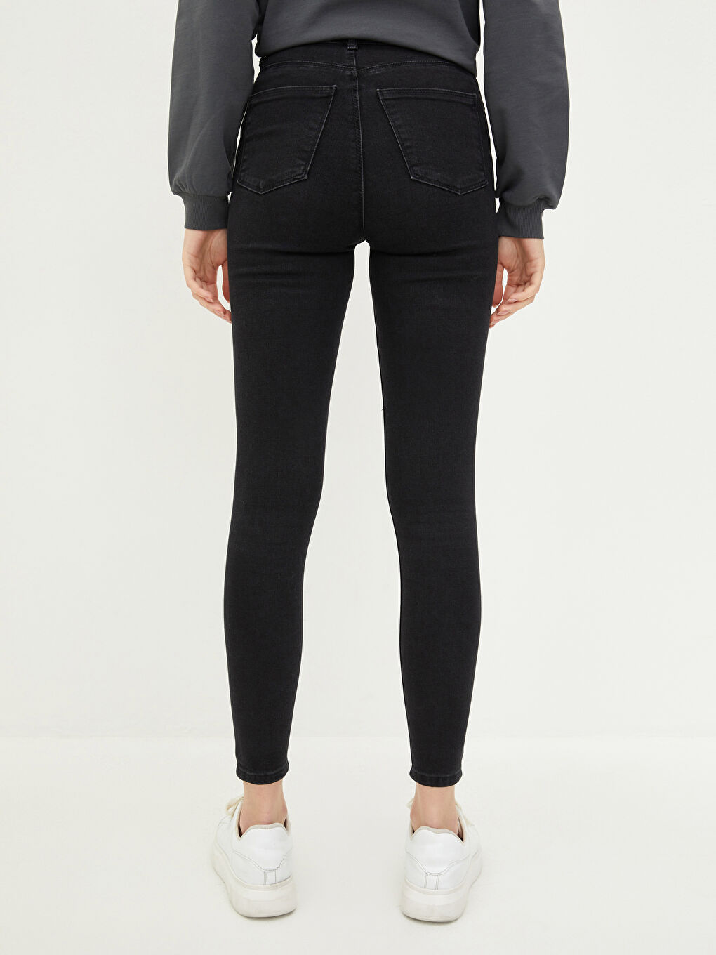 High Waisted Jupiter Super Skinny Fit Women's Jeans-5