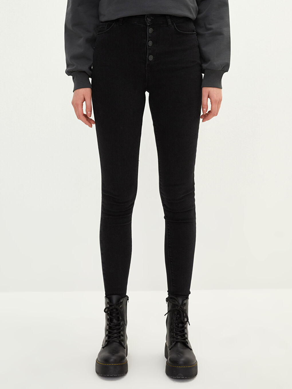 High Waisted Jupiter Super Skinny Fit Women's Jeans-1