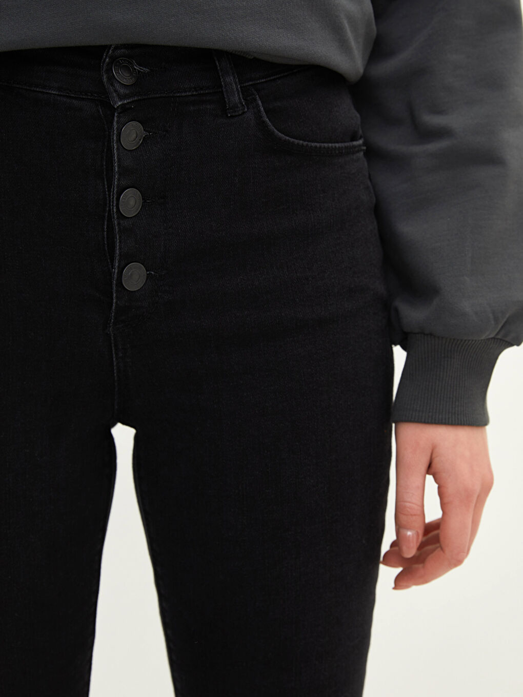 High Waisted Jupiter Super Skinny Fit Women's Jeans-3