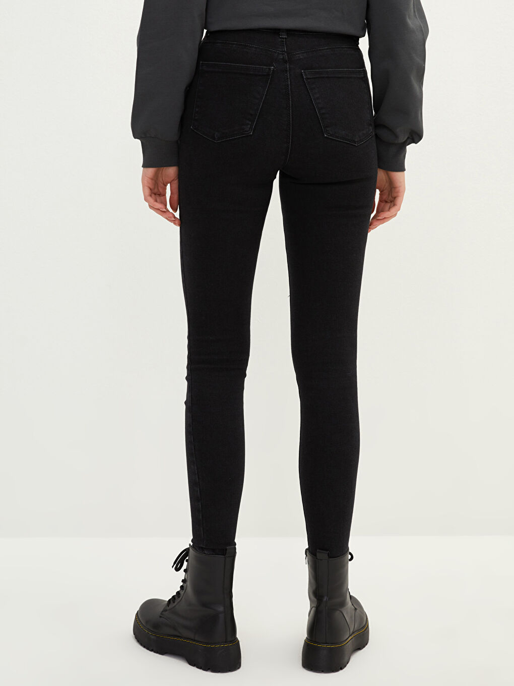 High Waisted Jupiter Super Skinny Fit Women's Jeans-4