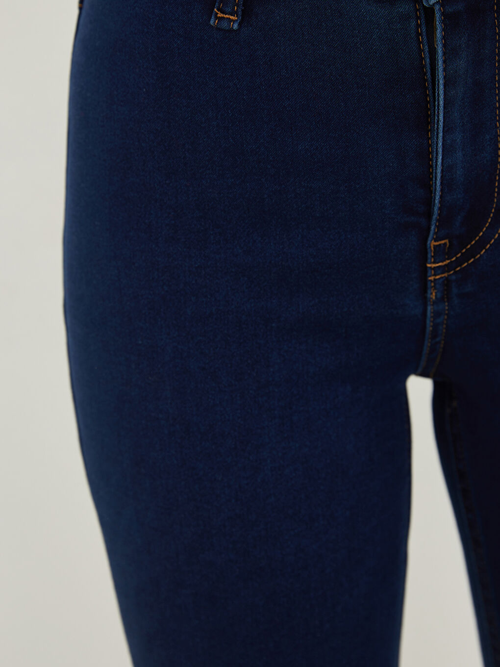 İndigo Yüksek Bel Jüpiter Süper Skinny Fit Kadın Jean Pantolon-2