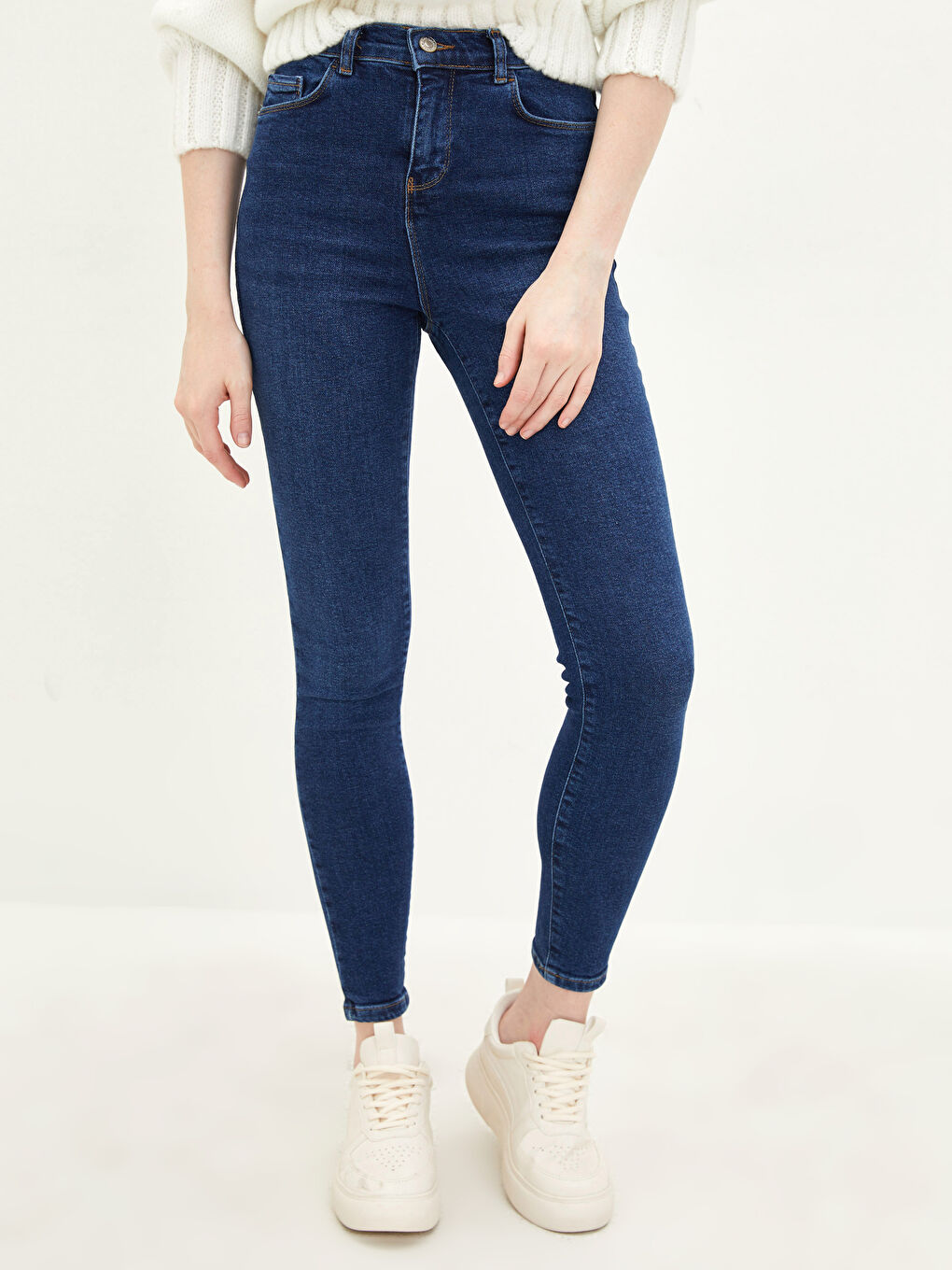 High Waisted Jupiter Super Skinny Fit Women's Jeans-2
