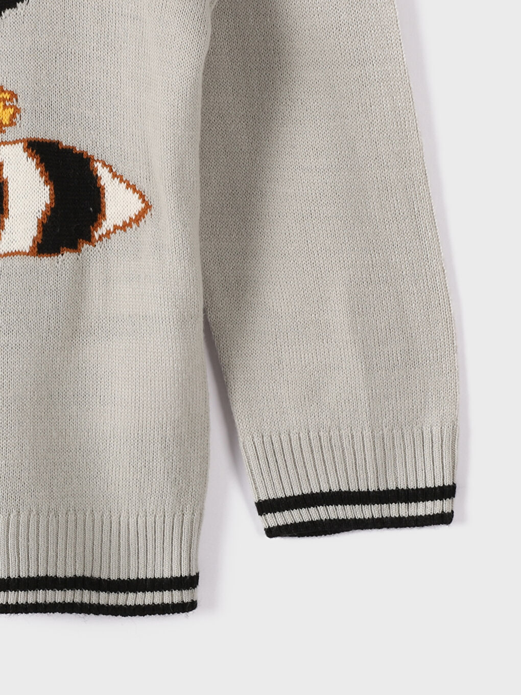 سترة ياقة دائرية للأولاد الرضع-2