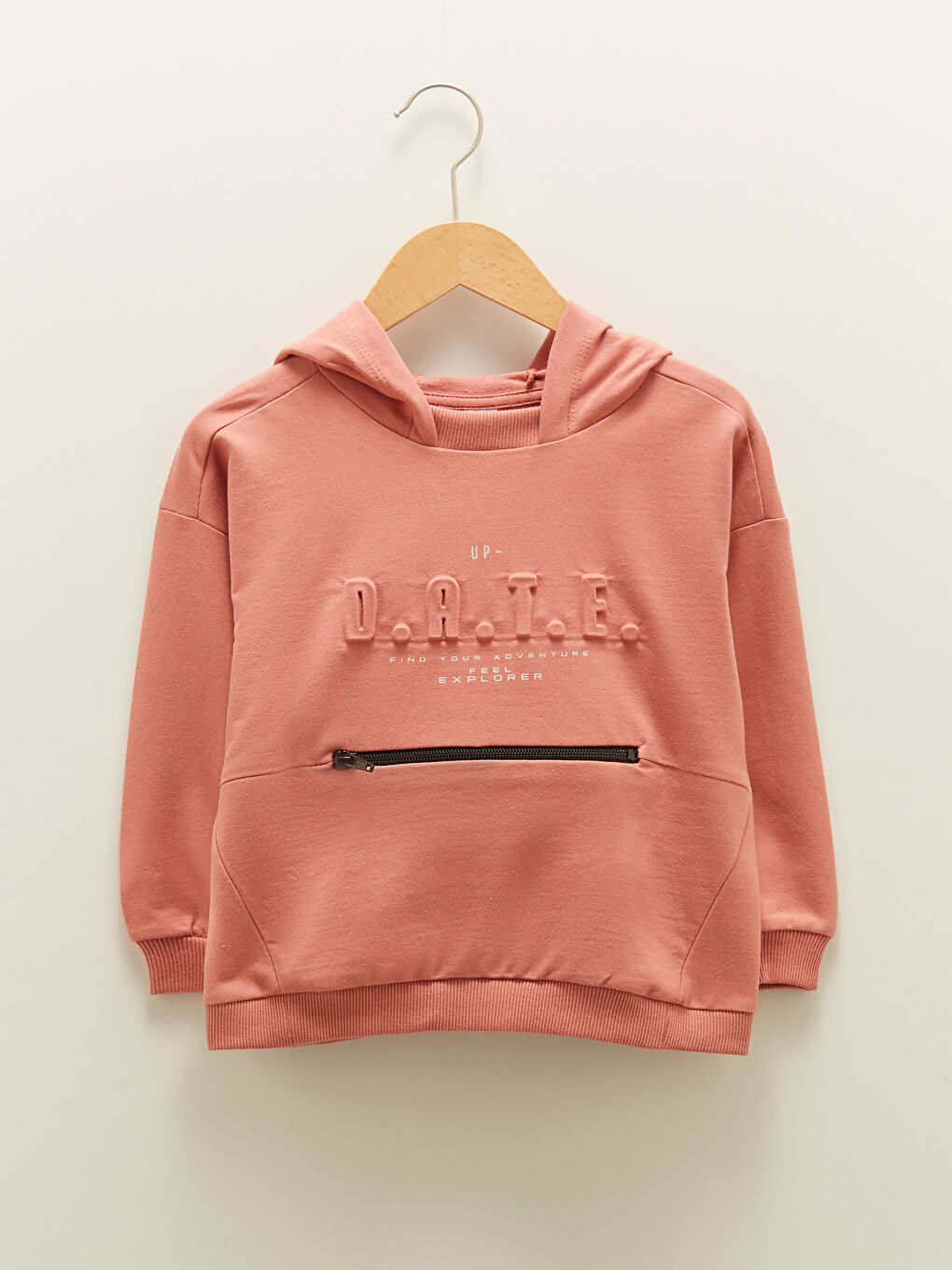 LCW baby Long Sleeve Printed Baby Boy Hoodie -W1AE69Z1-H1U