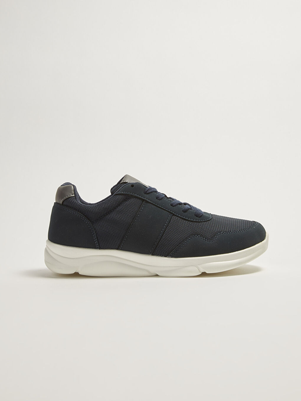 Lacivert Bağcıklı Erkek Aktif Spor Ayakkabı-1