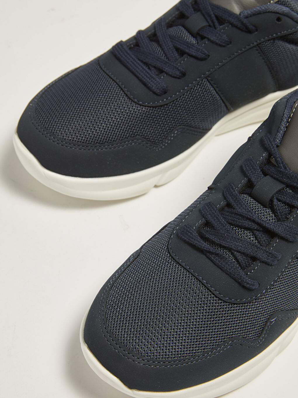 Lacivert Bağcıklı Erkek Aktif Spor Ayakkabı-5