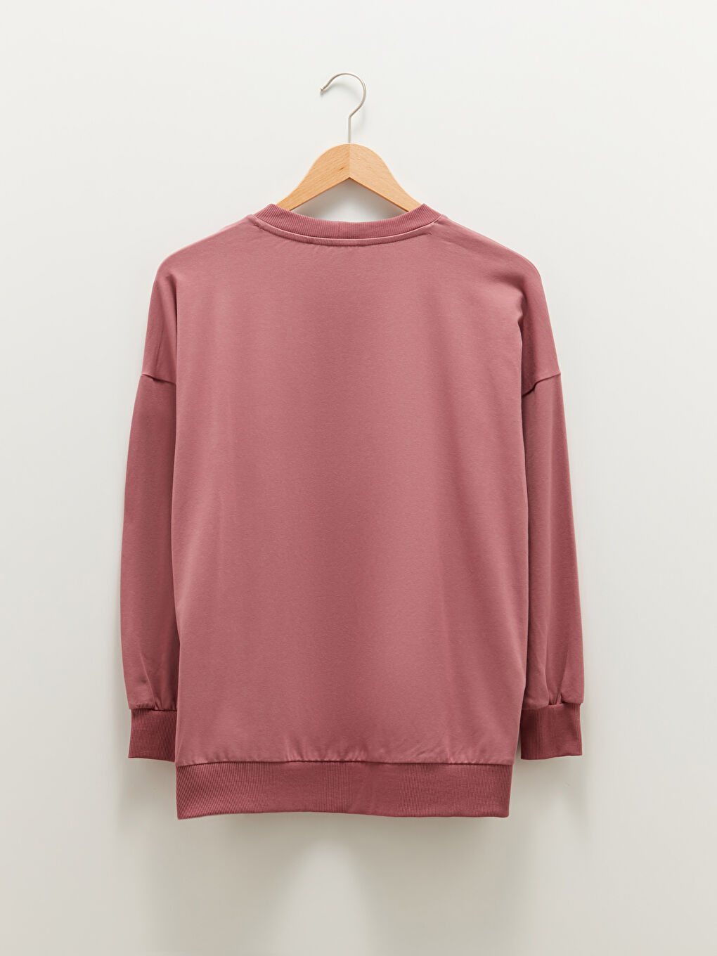 Žena RUŽIČASTA Majica s kapuljačom/Dukserica-3