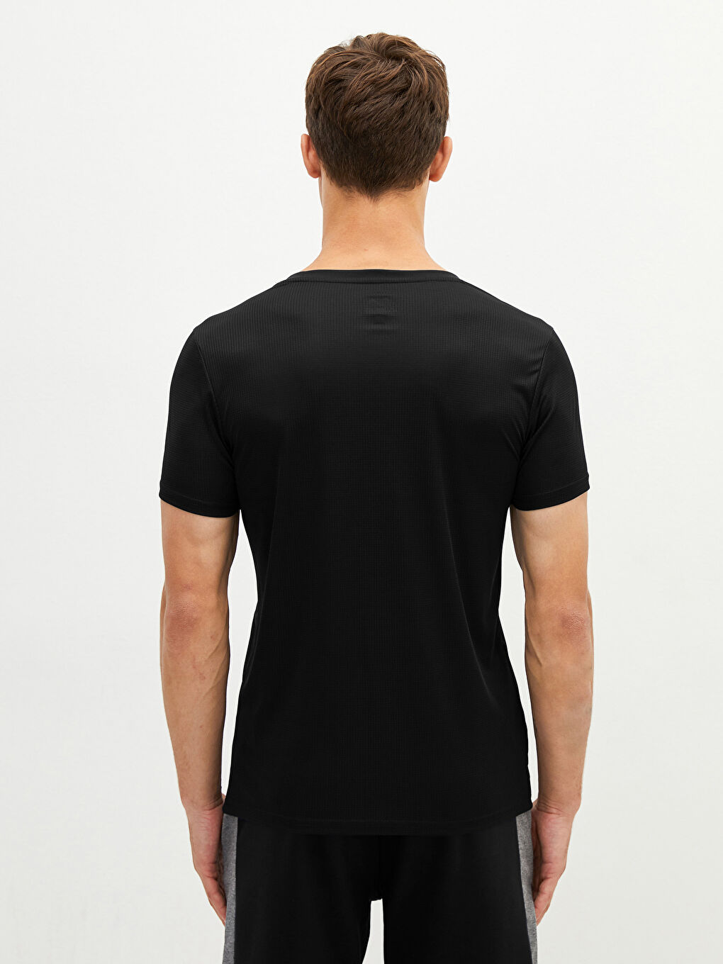 XSIDE ACTIVE Bisiklet Yaka Kısa Kollu Aktif Spor Erkek Tişört -W1AF67Z8-CVL