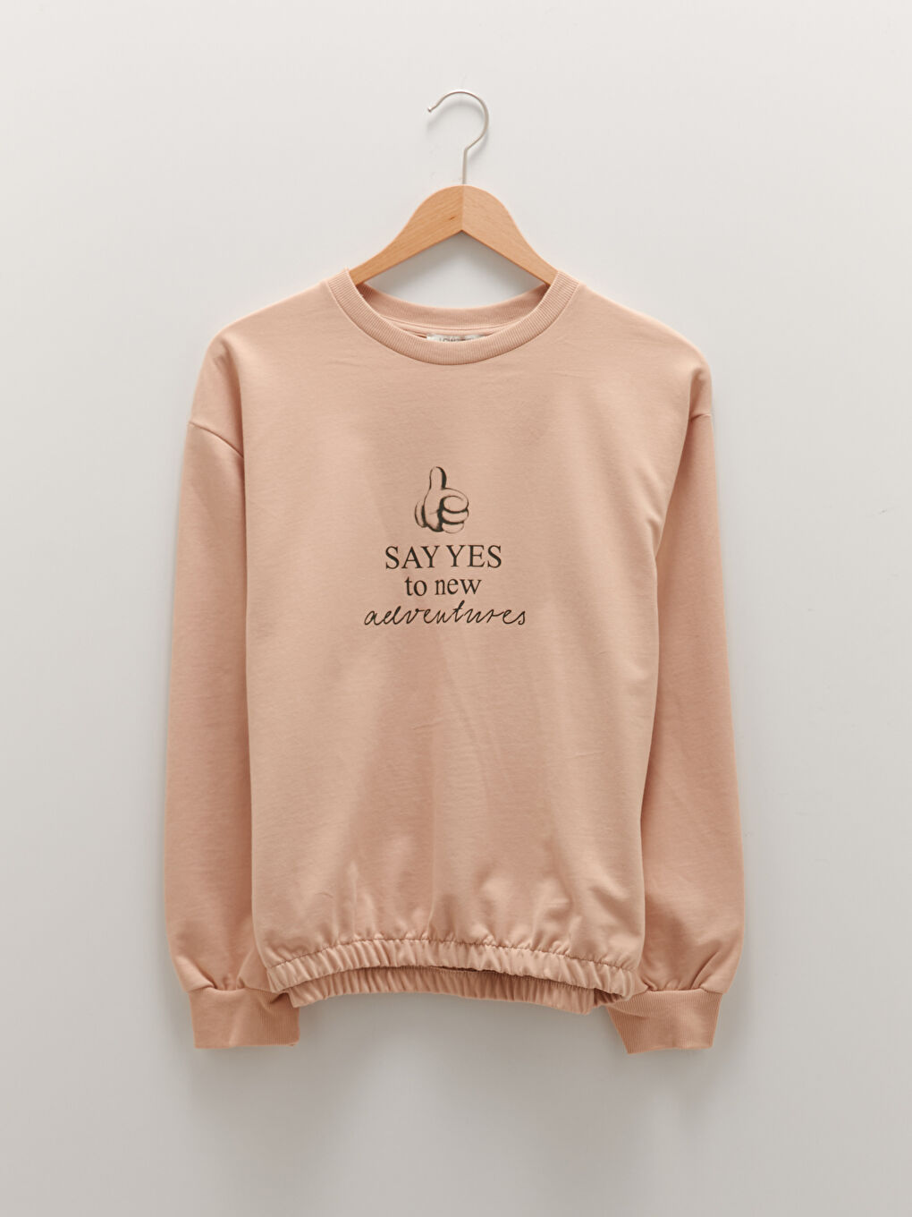 әйелдерге арналған дөңгелек жағалы микки маус принтті ұзын жең свитшот ана мен қыз үйлесімі-5