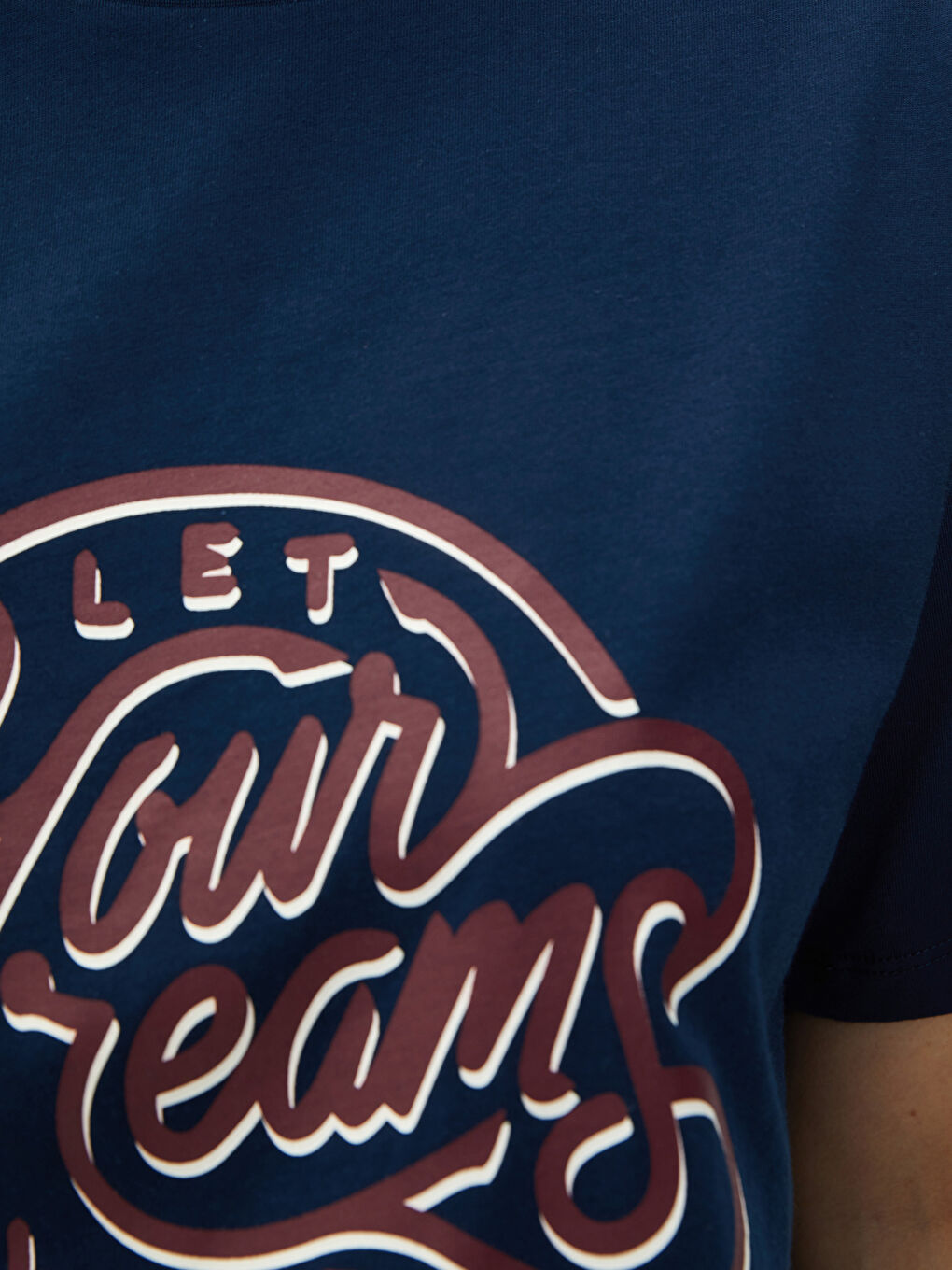 Gri Bisiklet Yaka Baskılı Kısa Kollu Kadın Pijama Takımı-3