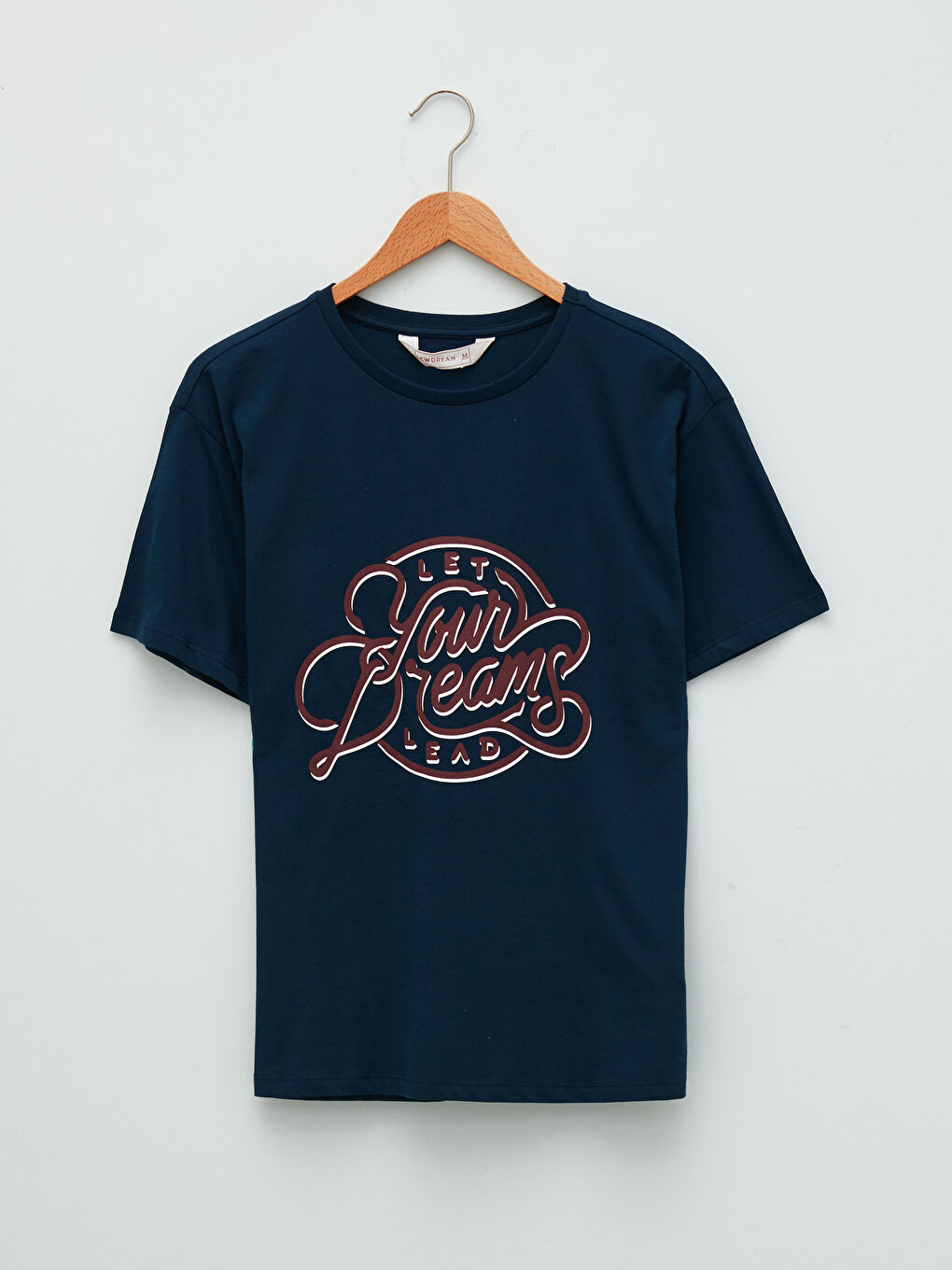 Gri Bisiklet Yaka Baskılı Kısa Kollu Kadın Pijama Takımı-6