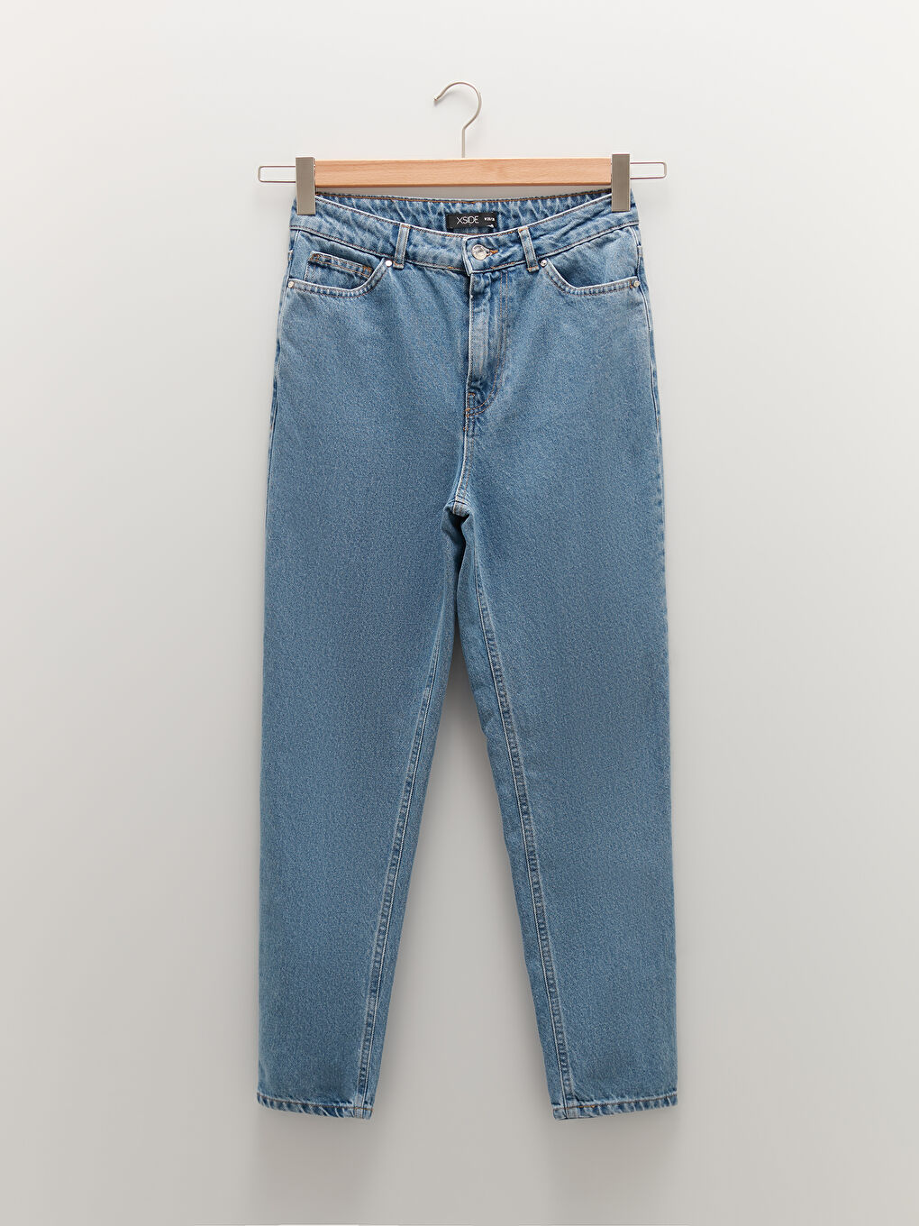 Mom Fit Pocket Detailed Women's Jeans-5