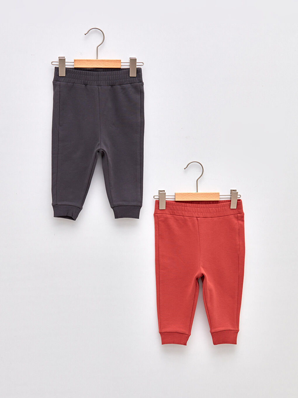 LCW baby Elasticated Waist Basic Baby Boys' Sweatpants 2 Pack -W1AH30Z1-RCJ