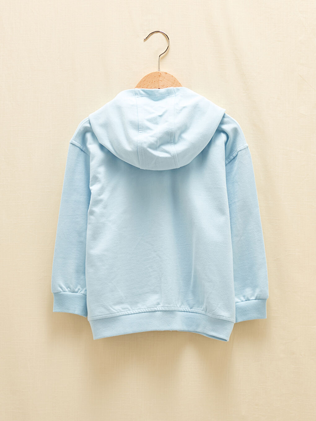 LCW Kids Kapüşonlu Uzun Kollu Kız Çocuk Fermuarlı Sweatshirt -W1AH76Z4-FKP