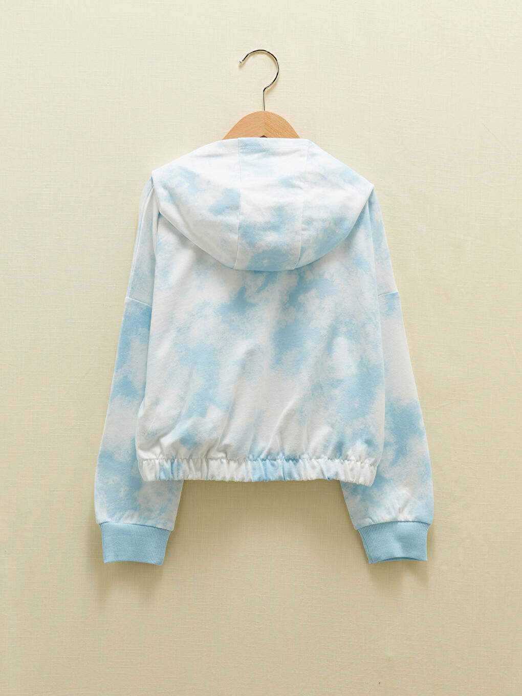 Hooded Printed Long Sleeve Girl Sweatshirt and Sweatpants-3