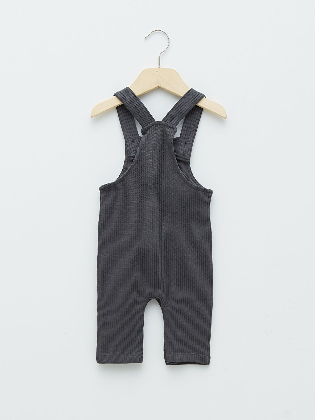 LCW baby Square Neck Strappy Basic Baby Boy Jumpsuit -W1AI83Z1-HJU