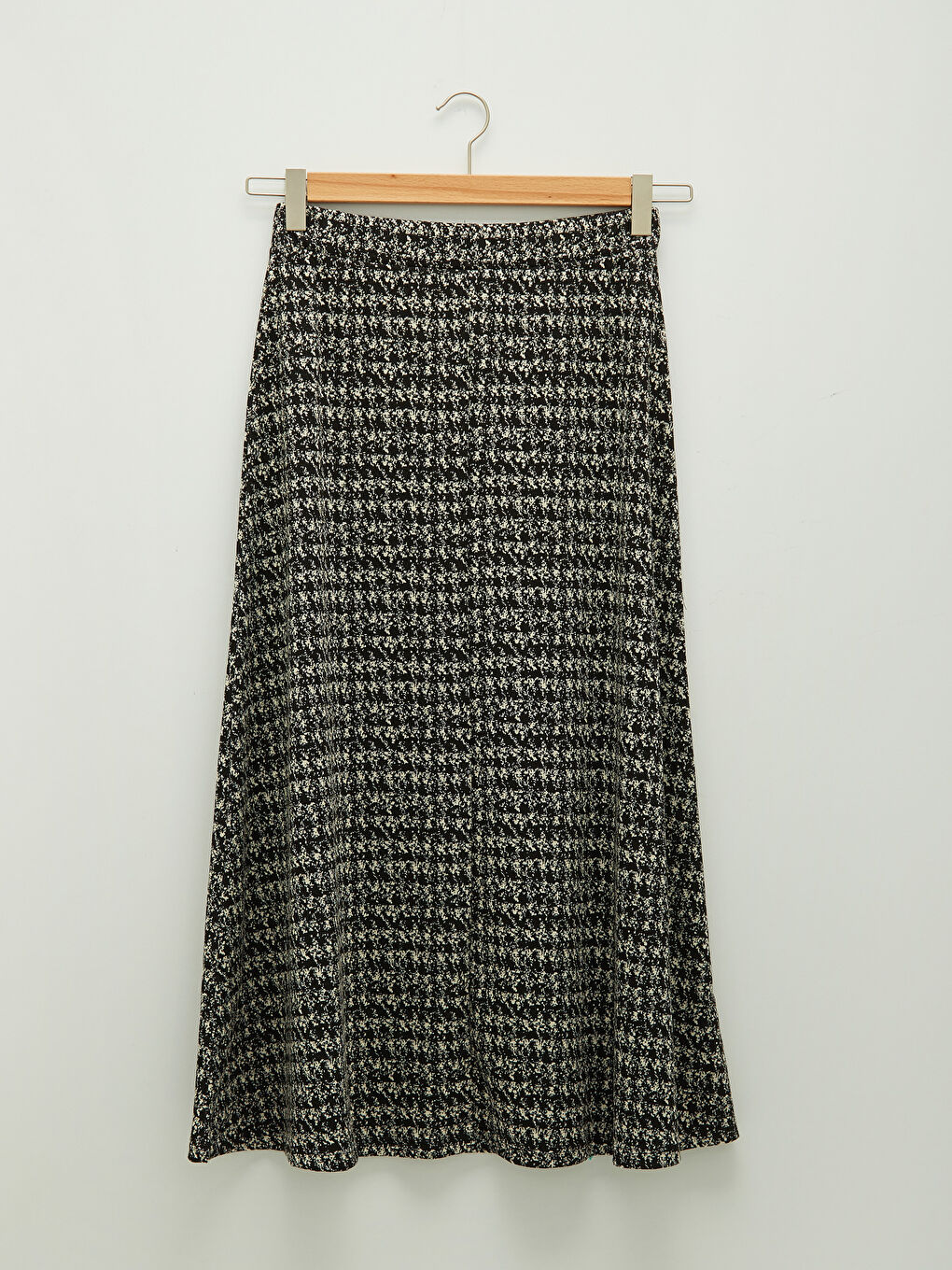 Әйелдерге арналған эластик белді принтті а пішін понте мата белдемше-6