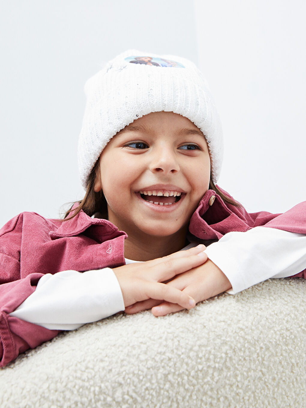 LCW ACCESSORIES Dečija Frozen Licencirana Vezena Kapa sa Pompom -W1AJ55Z4-J5E