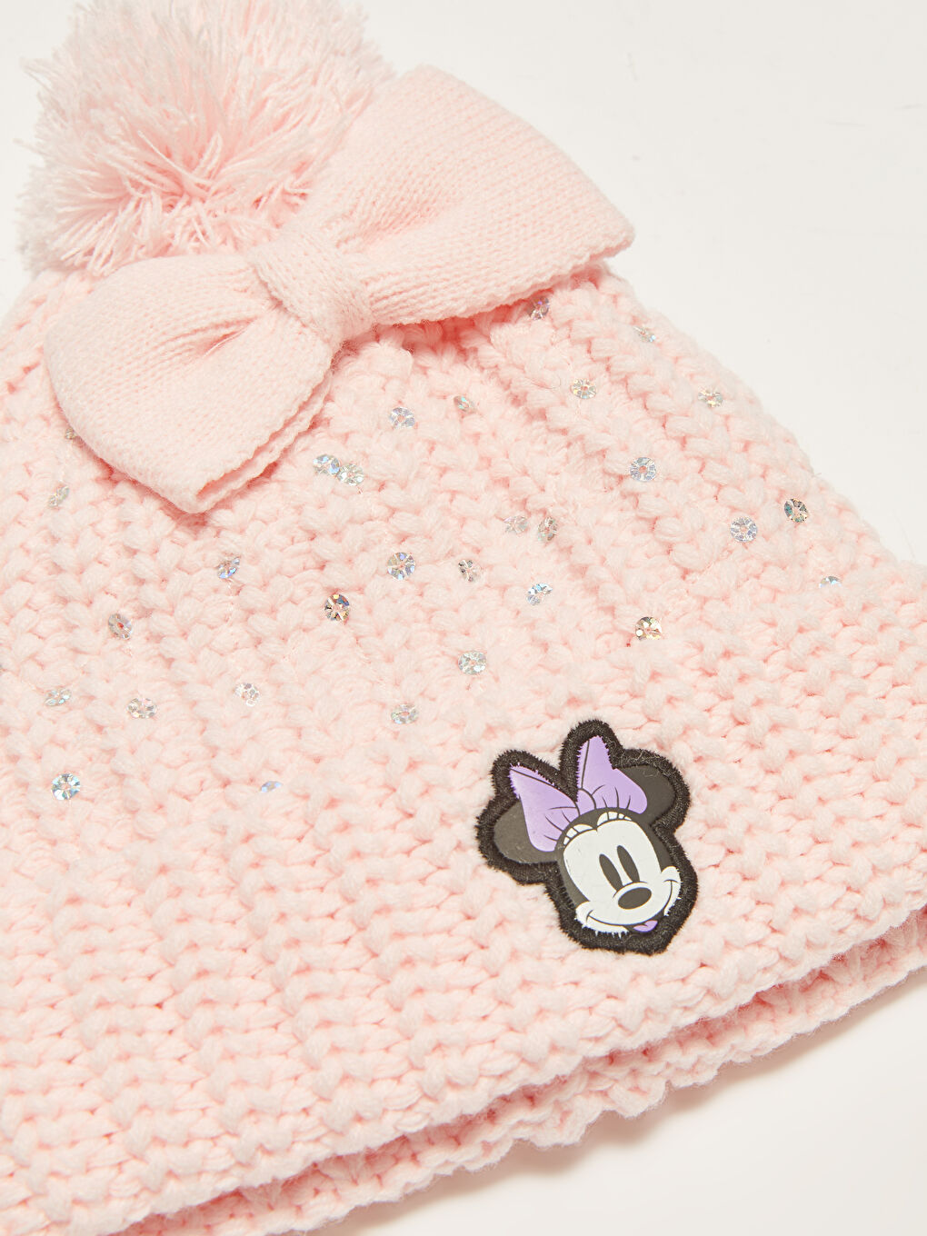 LCW ACCESSORIES Girl's Minnie Mouse Licensed Knitwear Beanie -W1AJ75Z4-UX5