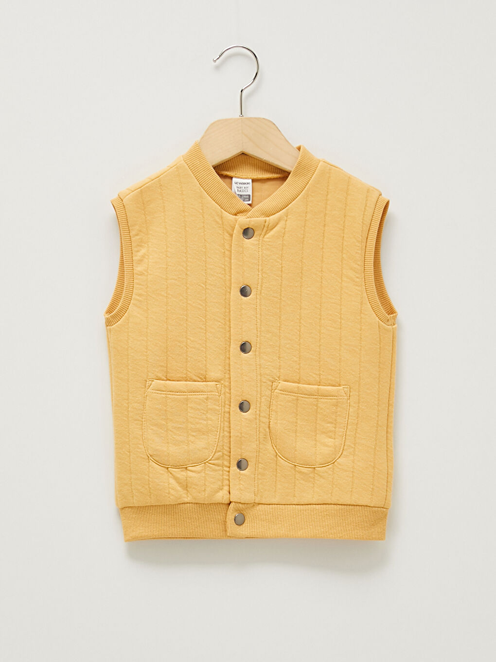 Gilet pour Bébé Garçons à Motifs Col Rond
