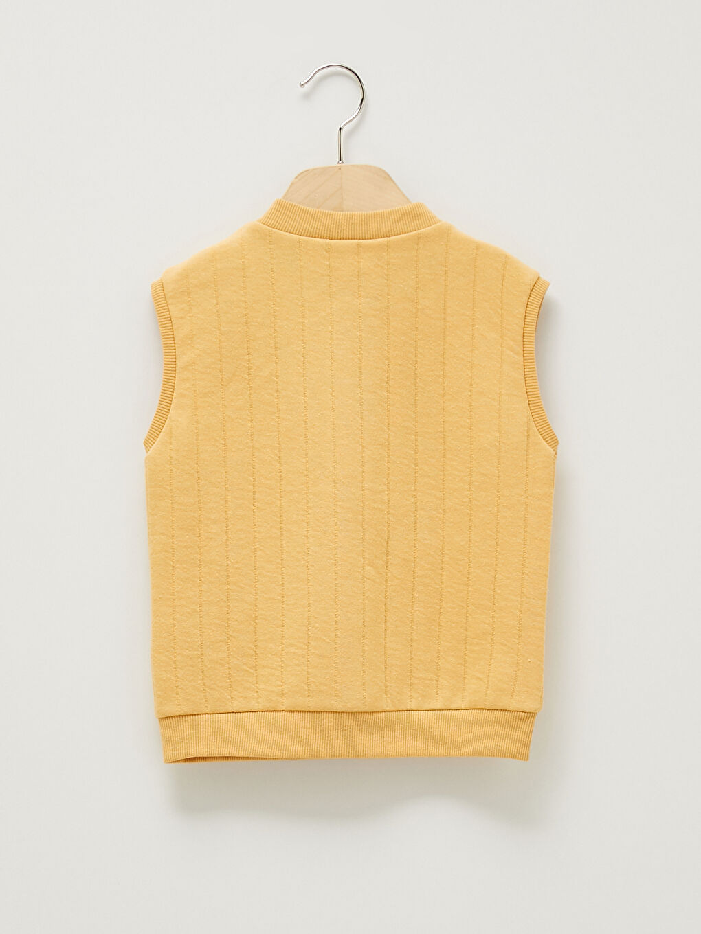 Gilet pour Bébé Garçons à Motifs Col Rond-1