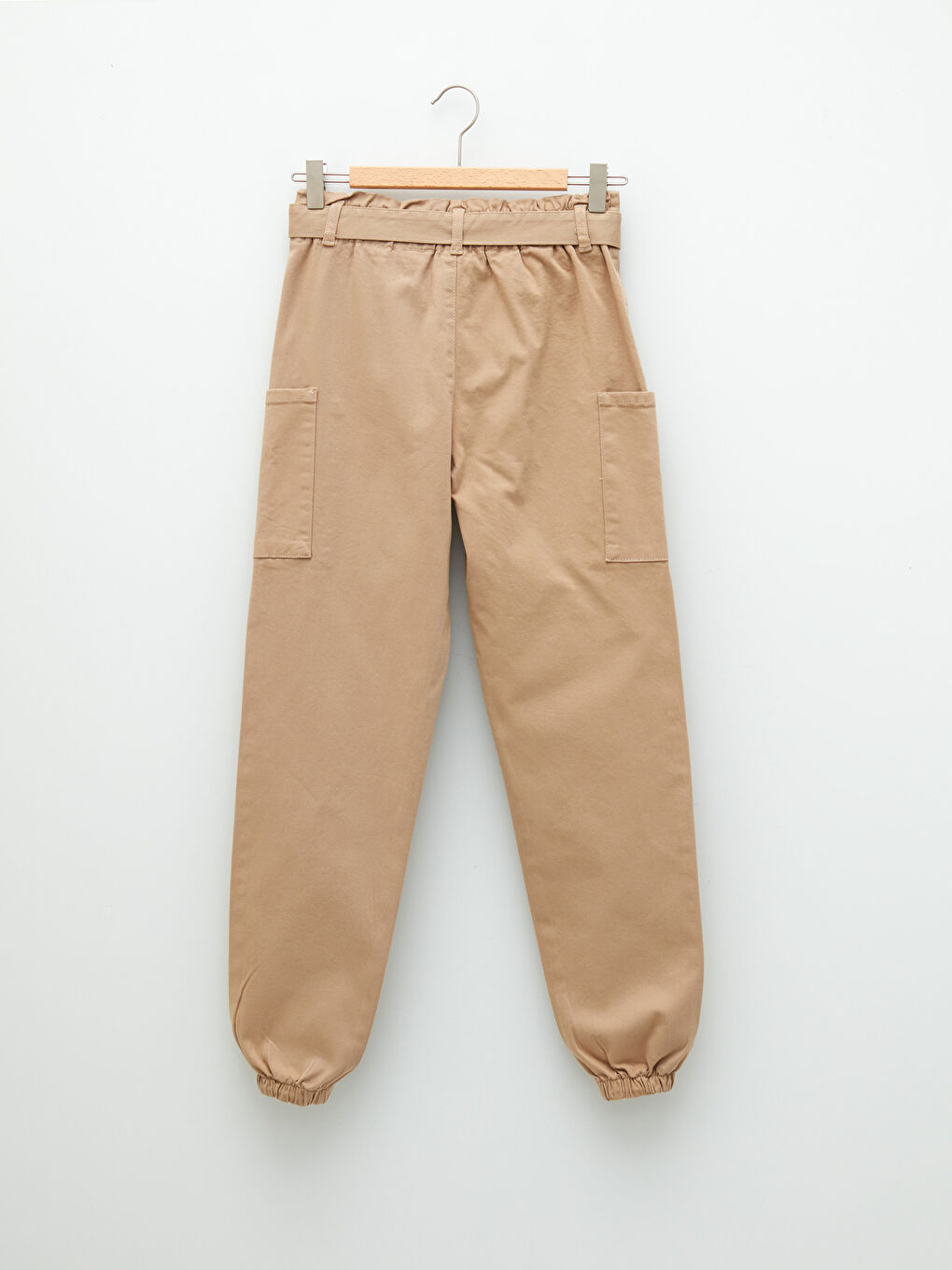 LCW Kids Elastic Waist Basic Cotton Girls' Jogger Pants -W1AL15Z4-FM0