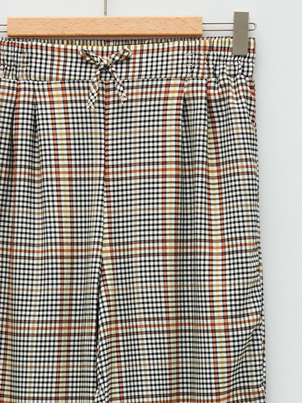 Брюки для девочек с эластичной талией, с принтом, широкие-2