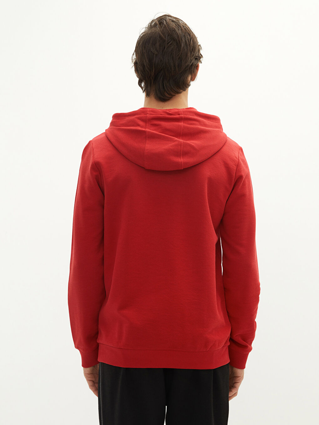 Long Sleeve Printed Men's Hoodie-4