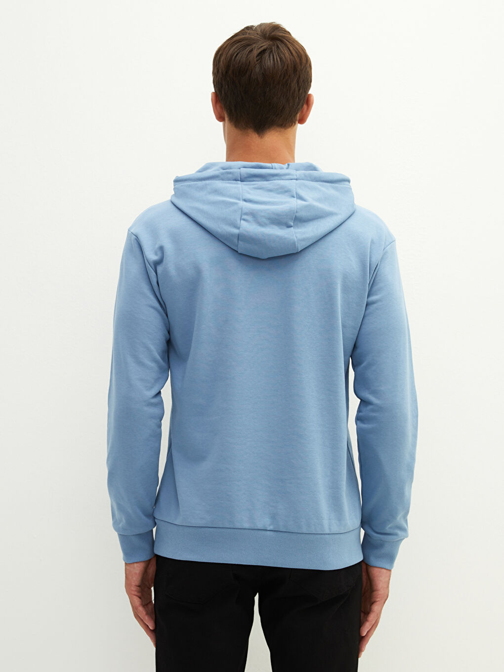 XSIDE Langarm Bedrucktes Dickes Herren Dickes Kapuzensweatshirt -W1AL56Z8-GN6