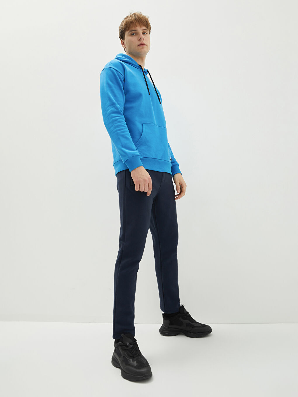 XSIDE Schmal Geschnittene Dicke Sweatpants Für Herren -W1AL99Z8-L4F