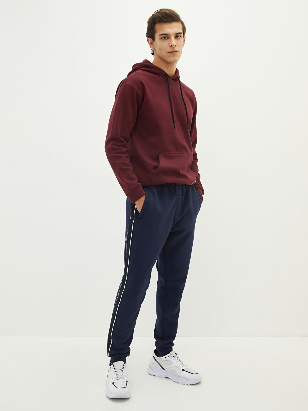 XSIDE Slim Fit Erkek Kalın Jogger Eşofman Altı -W1AN04Z8-HRC