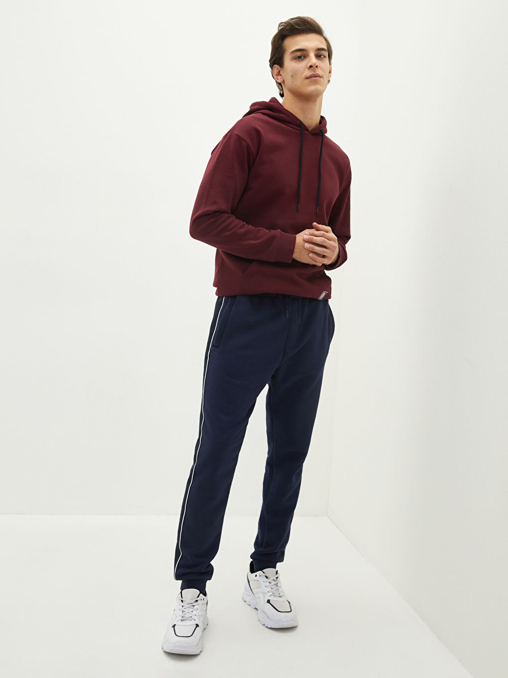 XSIDE Slim Fit Erkek Kalın Jogger Eşofman Altı -W1AN04Z8-HRC