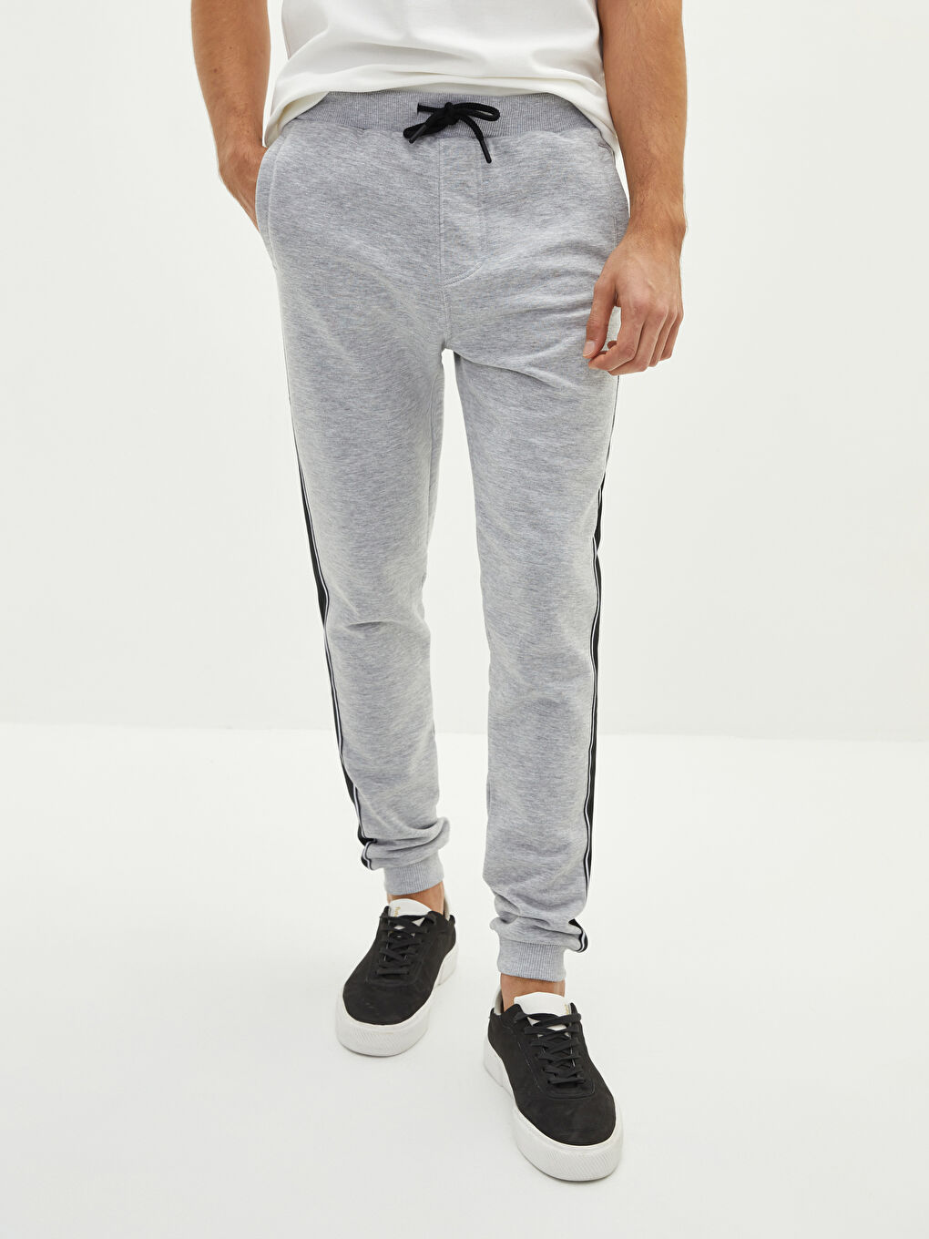 XSIDE Slim Fit Men's Thick Jogger Sweatpants -W1AN04Z8-LAL