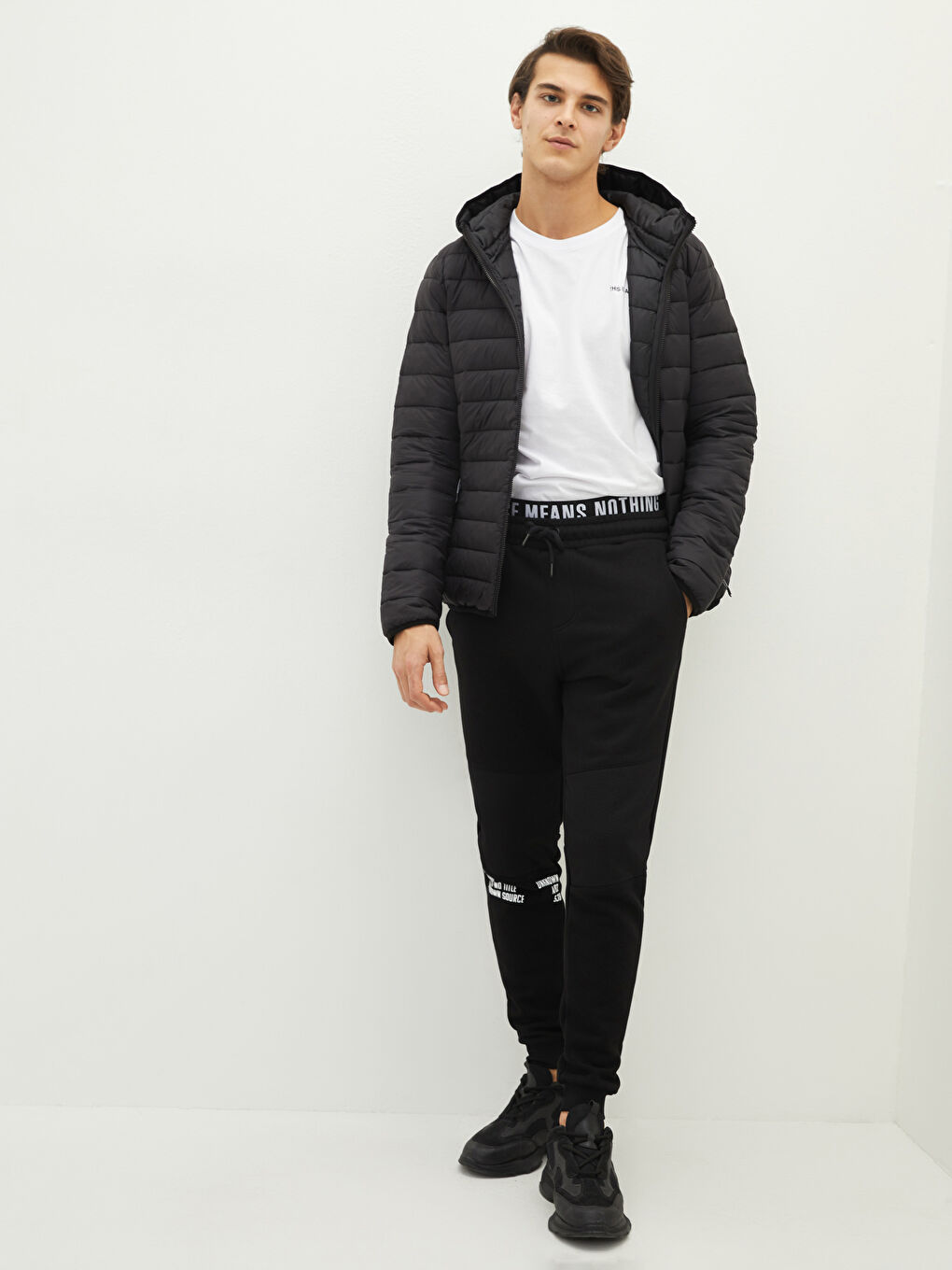 Slim Fit Men's Thick Jogger Sweatpants-1