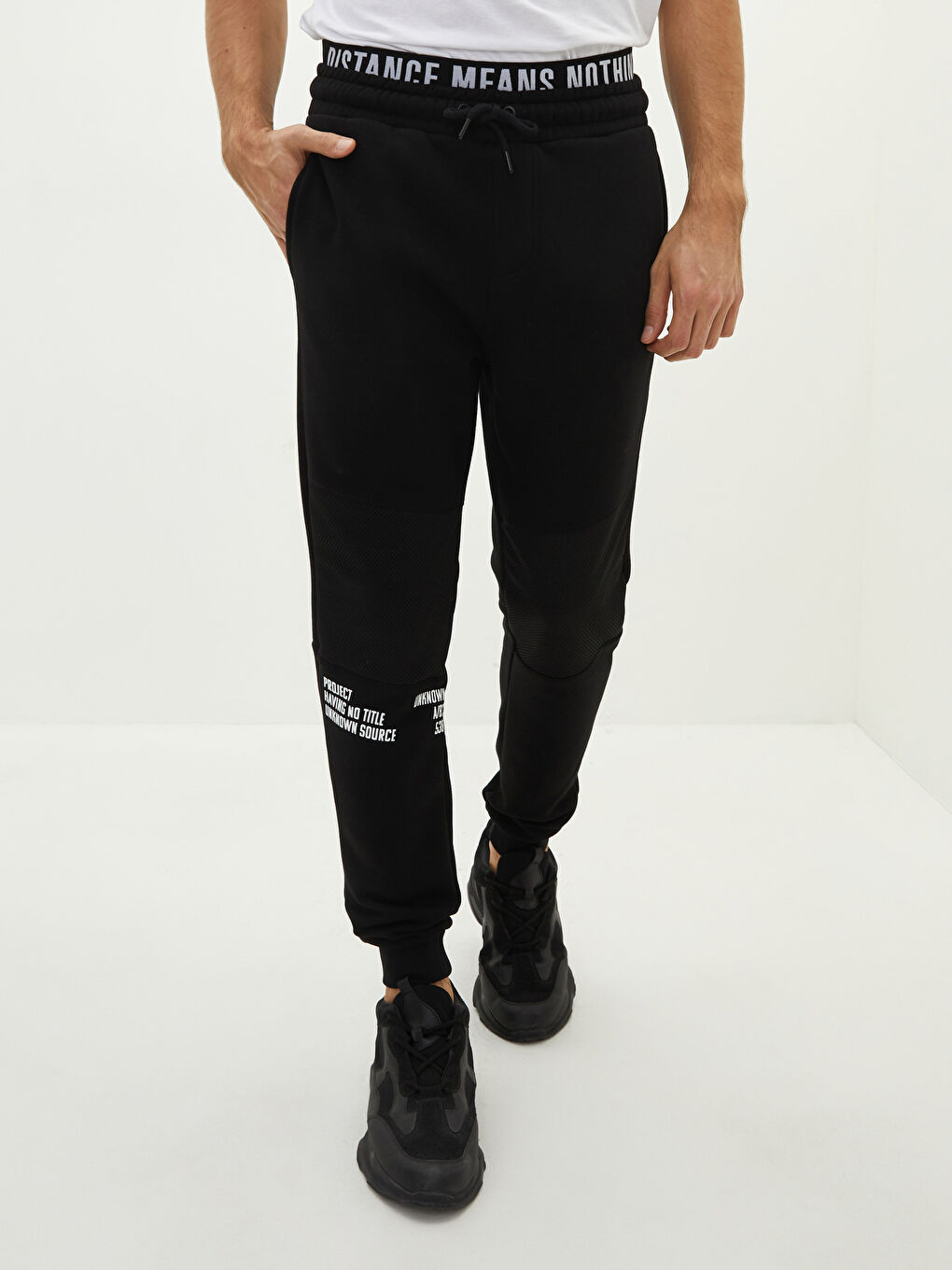 Slim Fit Men's Thick Jogger Sweatpants-3