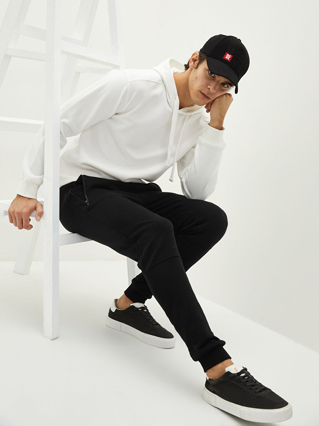 Slim Fit Men's Thick Sweatpants