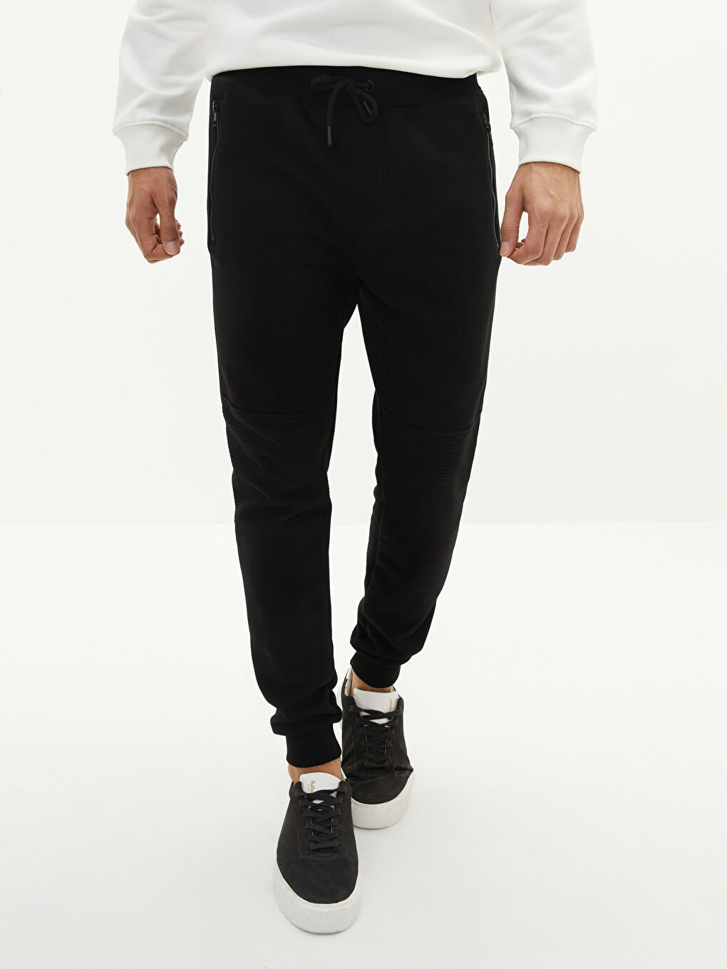 Slim Fit Men's Thick Sweatpants-3