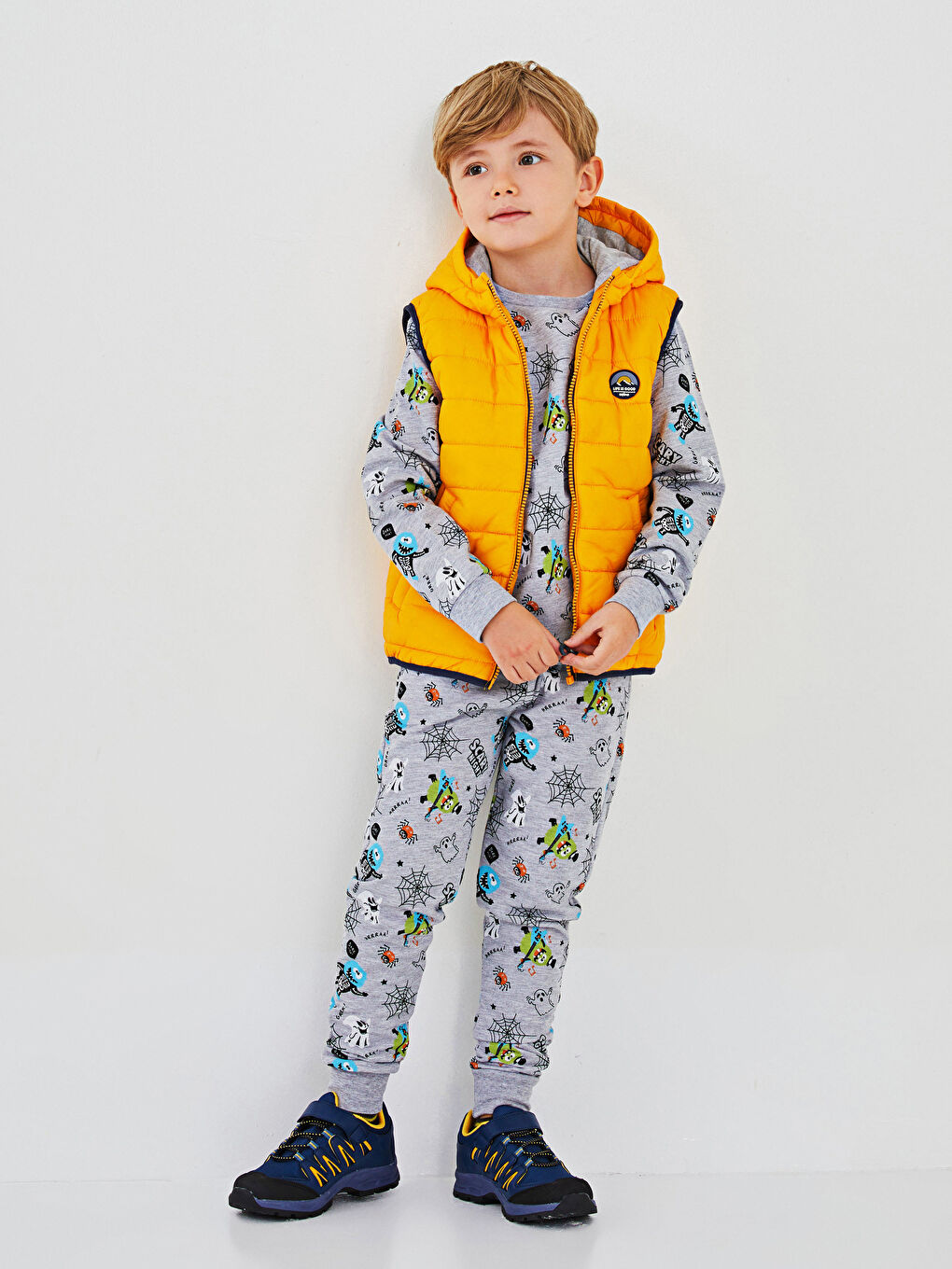 LCW Kids Elastični struk Štampane Jogger trenerke za Dečji -W1AN31Z4-LRW
