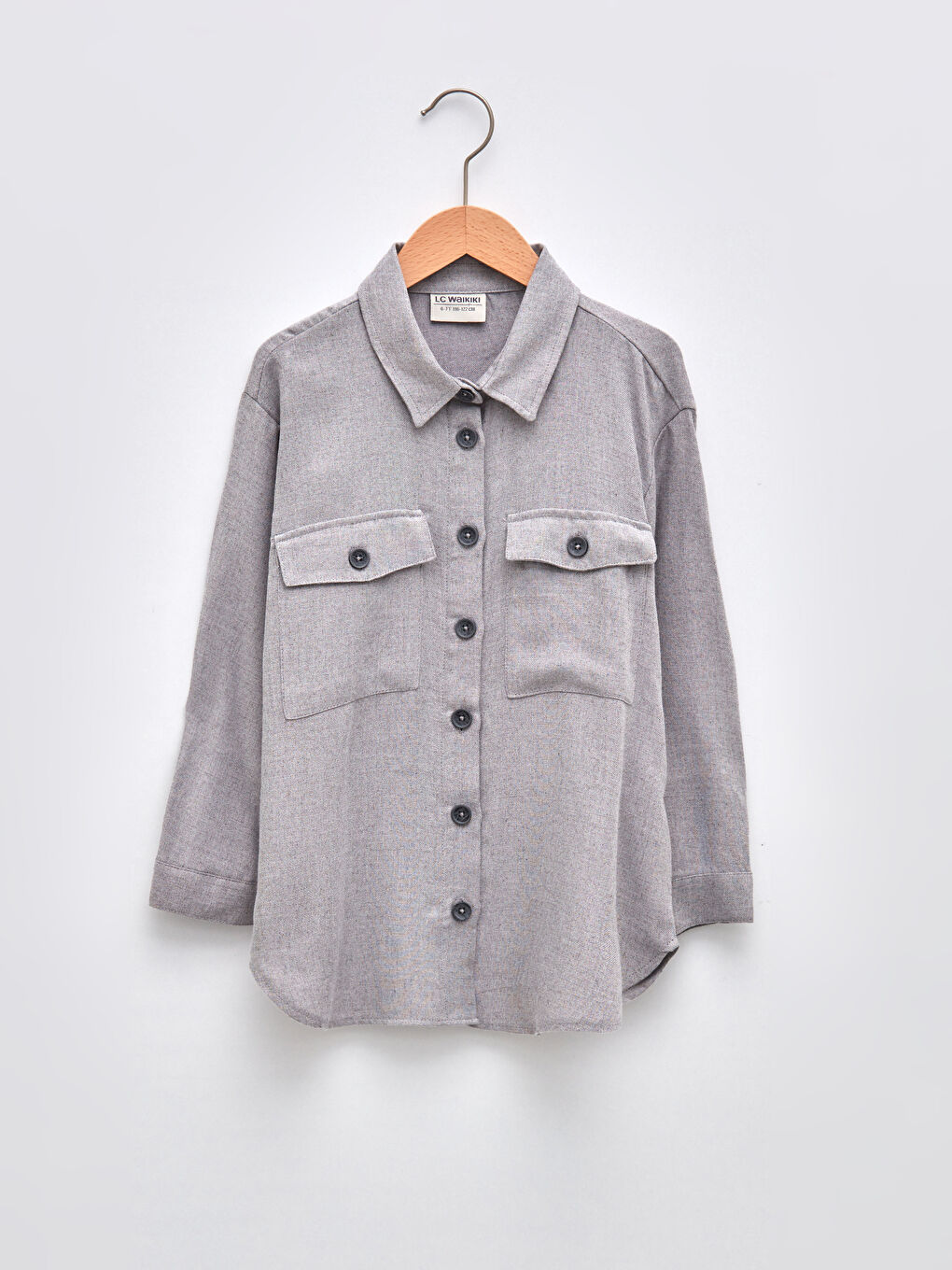 Basic Long Sleeve Girls' Shirt