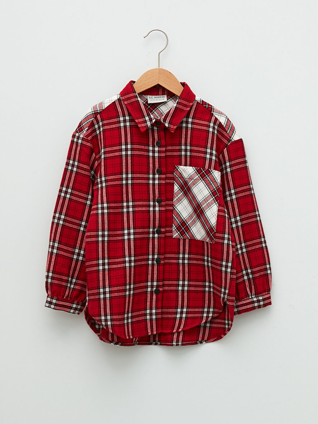 Karirana Košulja Dugih Rukava Za Devojčice