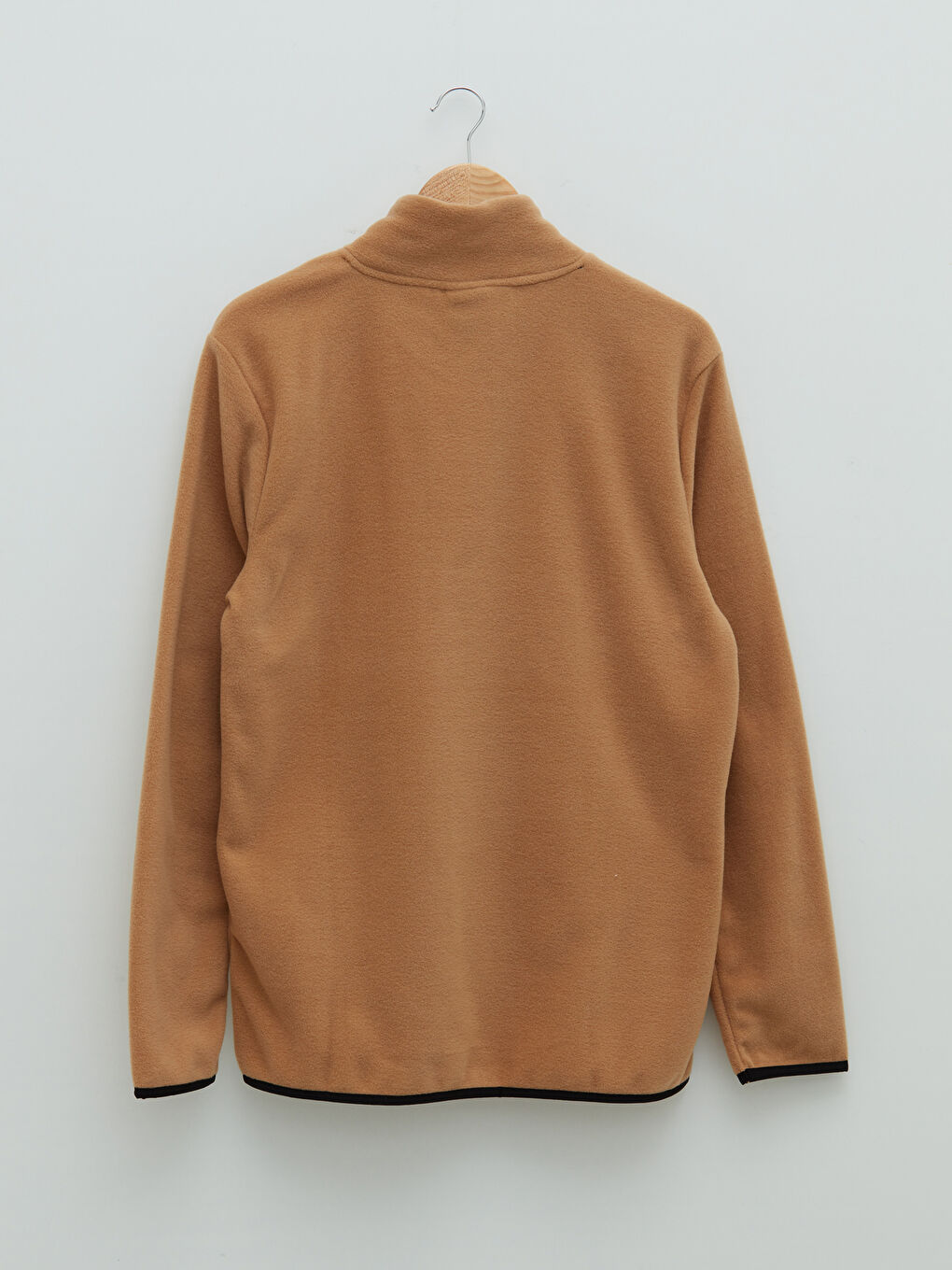 XSIDE ACTIVE Funnel Neck Long Sleeve Polar Men's Sweatshirt -W1AO15Z8-GVL