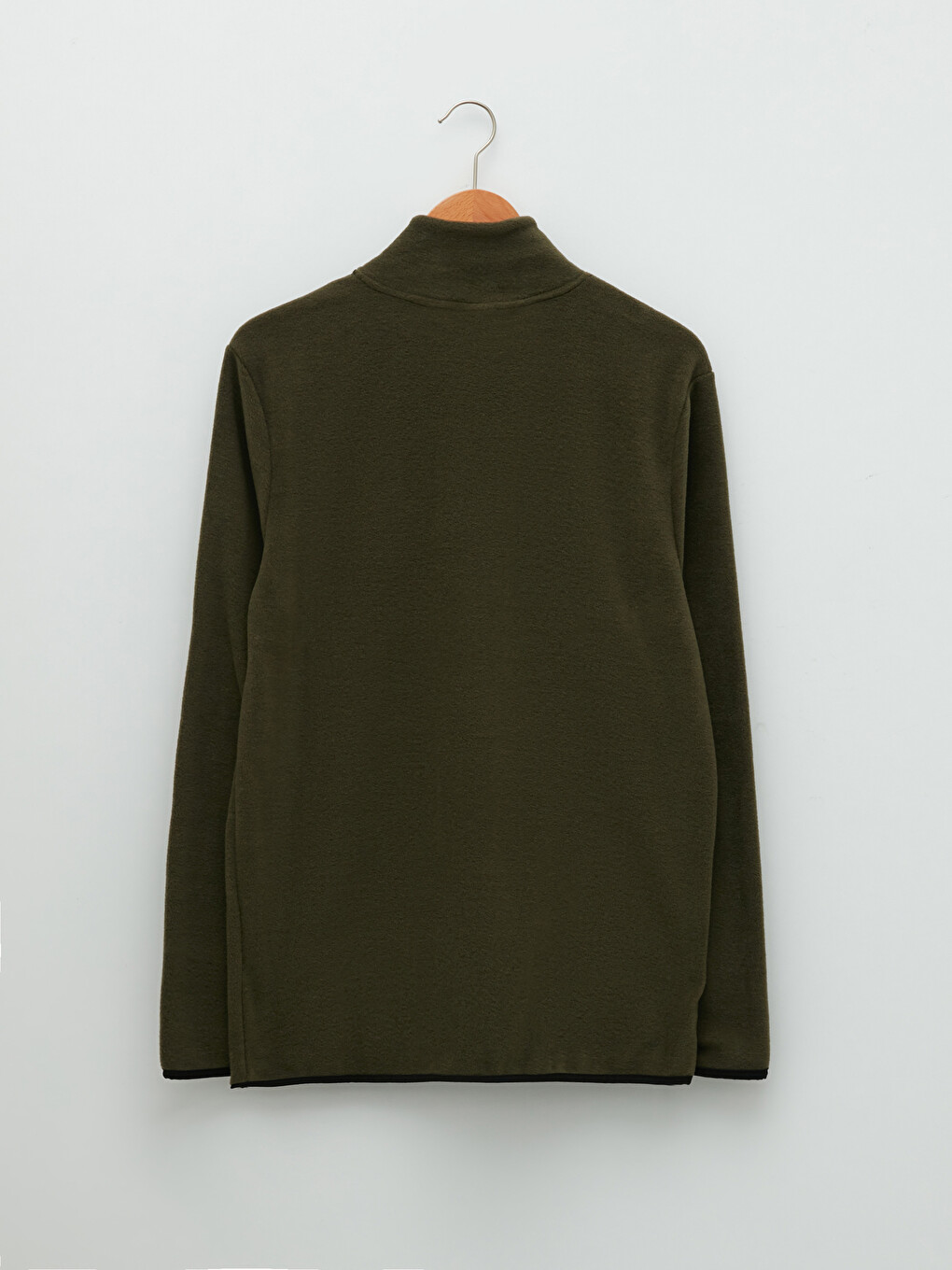 Funnel Neck Long Sleeve Polar Men's Sweatshirt-6