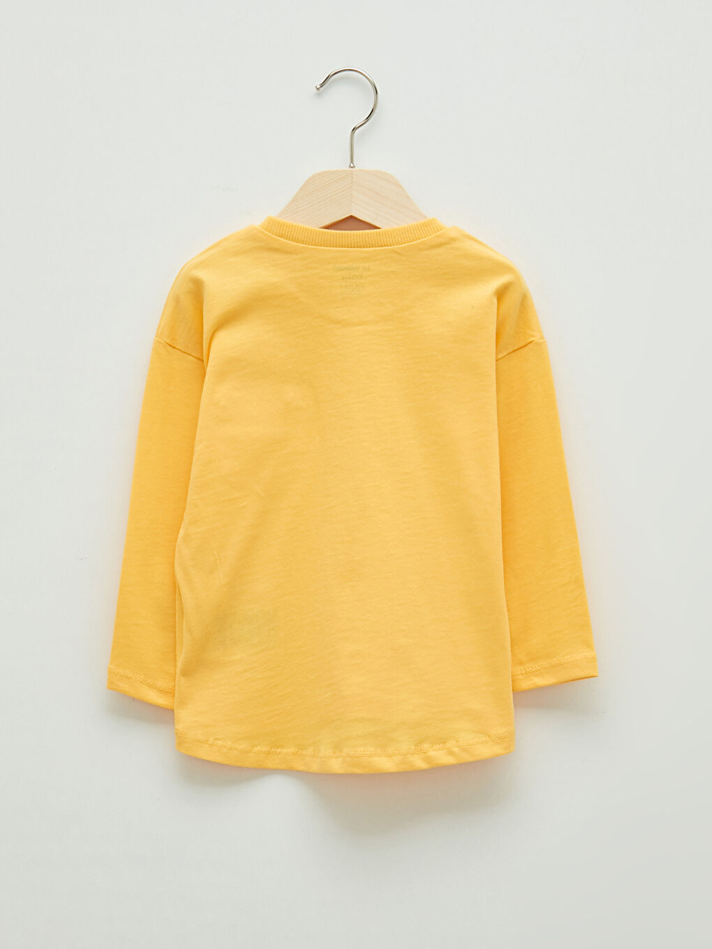 Antrasit Bisiklet Yaka Uzun Kol Erkek Bebek Tişört 3'lü-4