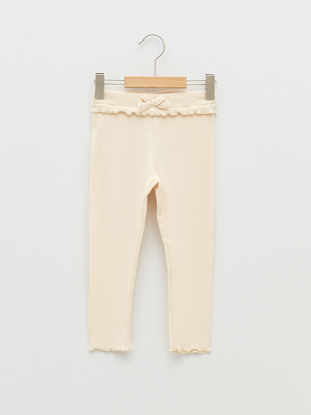 Elasticated Waist Basic Baby Girls' Leggings 2 Pack-1