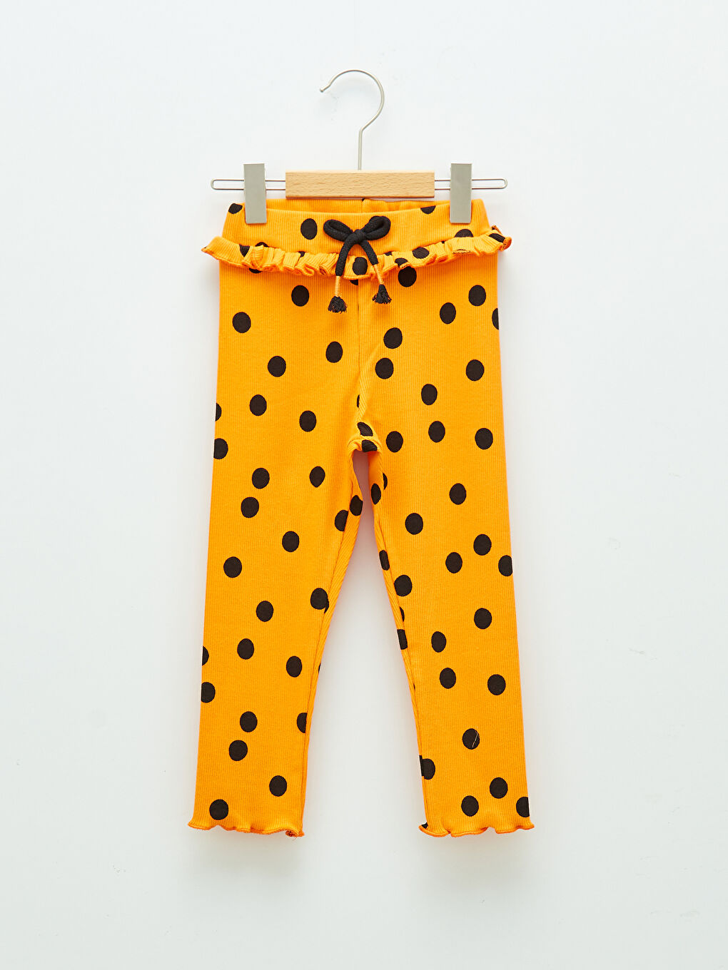 LCW baby Elastic Waist Polka Dot Patterned Baby Girl Leggings -W1AP85Z1-LSM