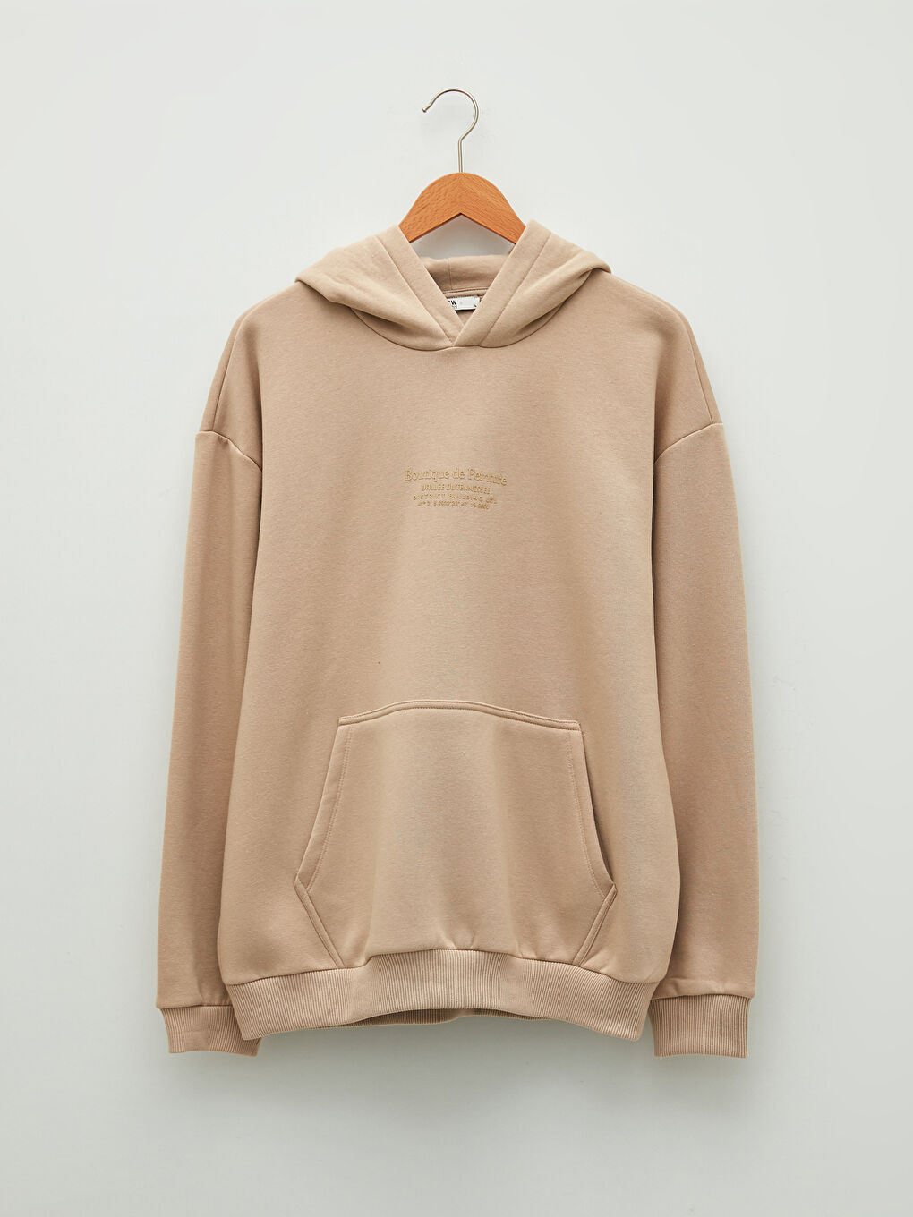 Sweatshirt à capuche imprimé pour hommes à manches longues-5