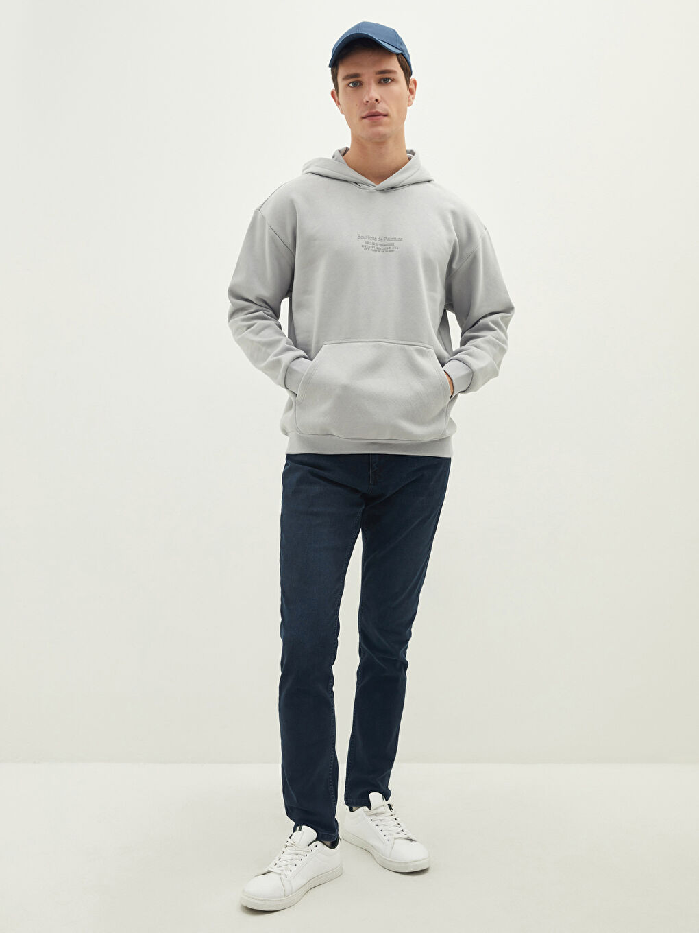 Long Sleeve Printed Men's Hoodie-2