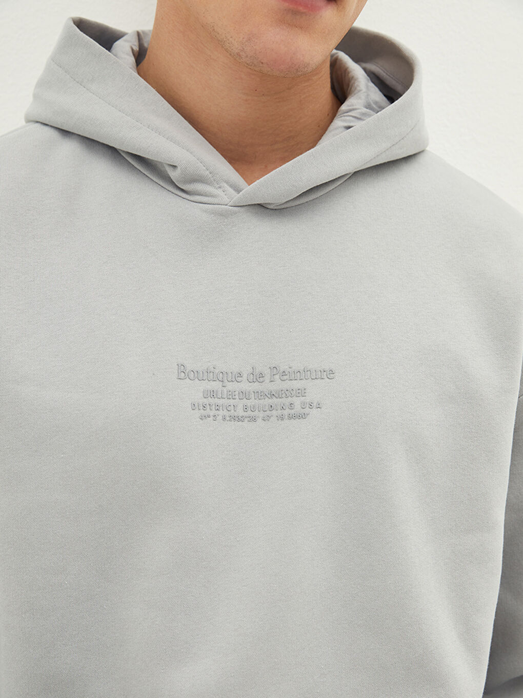 Long Sleeve Printed Men's Hoodie-3